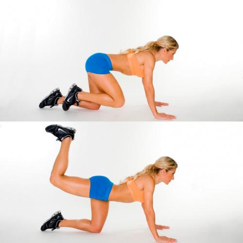 Какие Упражнения наиболее эффективны для развития низ ягодиц. Упражнения на большую ягодичную мышцу