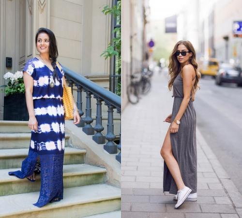 Как создать гардероб, который будет удобным для путешествий на весну 2024.  Платья