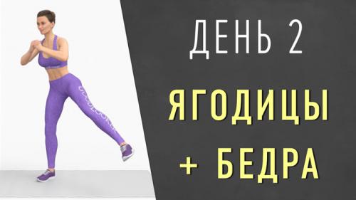Какие упражнения можно использовать для развития бедер и ягодиц. День 2: Тренировка для бедер и ягодиц без прыжков и без выпадов (25 упражнений + видео на 45 мин)