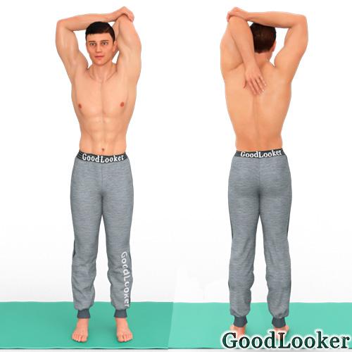 Связан ли режим растяжки с уровнем тренированности и возрастом мужчины. Топ-40 несложных упражнений на растяжку для мужчин (стоя и лежа)