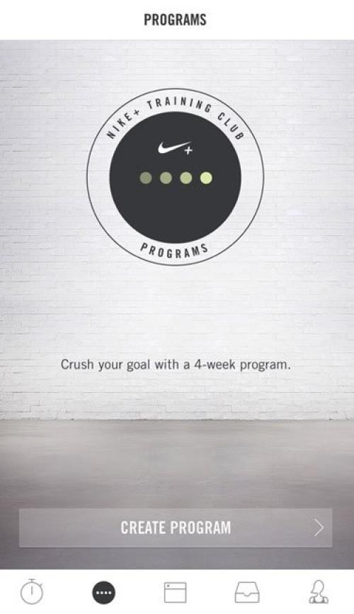 Какие приложения предлагают персонализированные программы тренировок. Nike+ Training Club (a.k.a. N+TC или NTC)