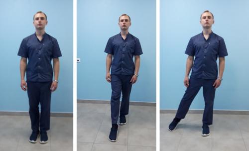 Упражнения на координацию для пожилых. Упражнения при нарушении равновесия