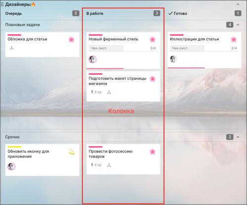 Какие инструменты эффективно помогают в организации плана работы.  Канбан-доска