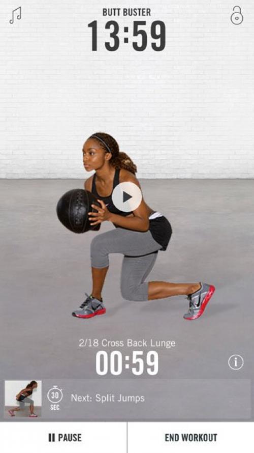 Есть ли приложения, которые не требуют дополнительного оборудования для тренировок. Nike+ Training Club (a.k.a. N+TC или NTC)