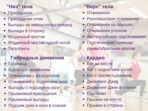 Эффективные тренировки с собственным весом для поддержания фитнеса в домашних условиях 15